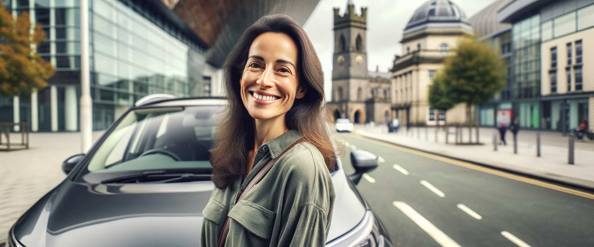 Insured car in Cardiff