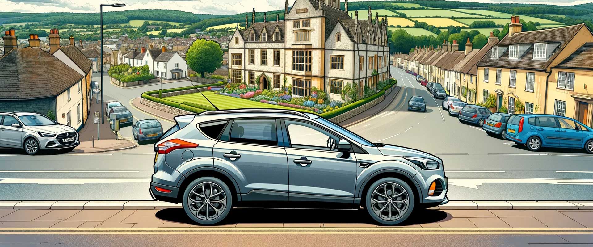 Insured car in Corsham