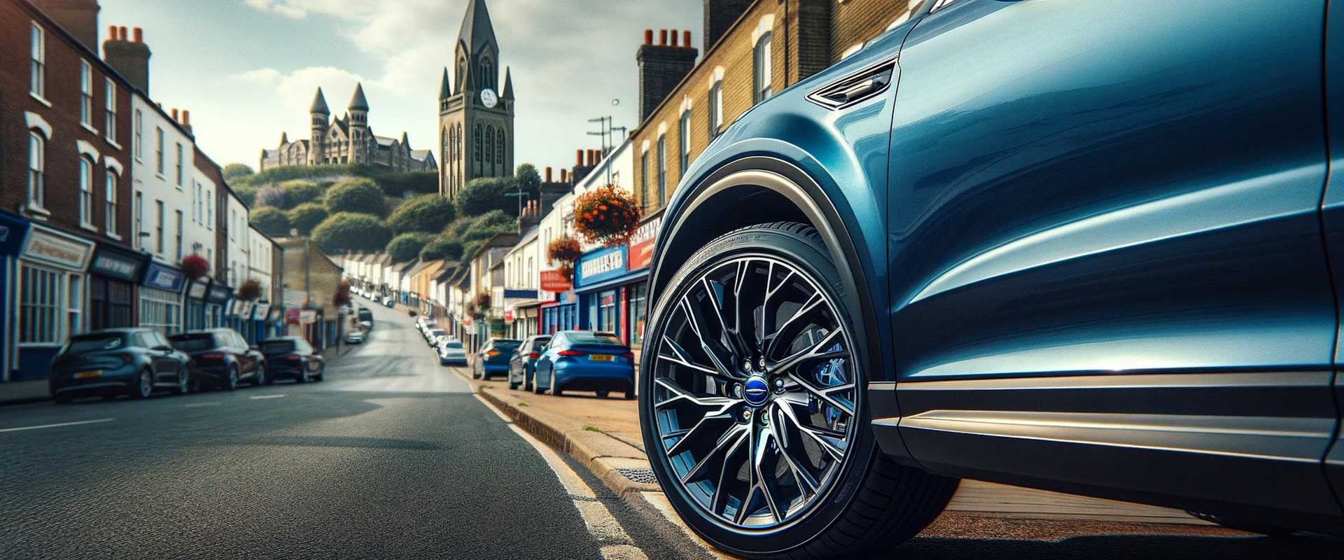 Insured car in Gillingham, Kent
