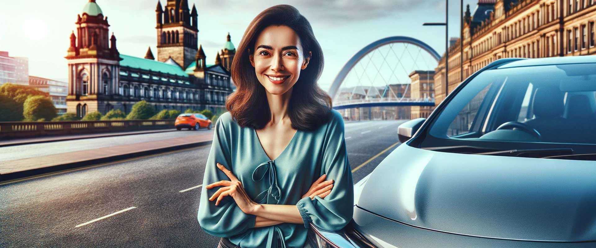 Insured car in Glasgow